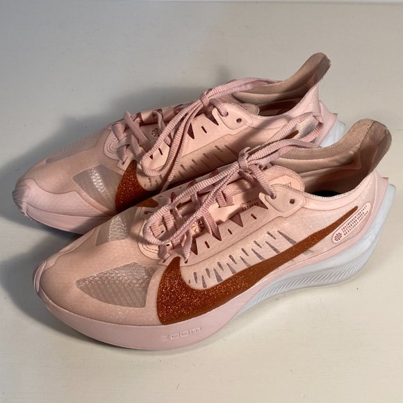 Nike Zoom Gravity (CT1192-600) Pink Sparkle Running Shoes Women Size 8 - Picture 3 of 8